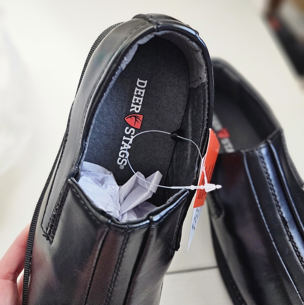 Deer Stags Wings Slip-On - Kids youth size 13.5 Wide - Picture 6 of 9